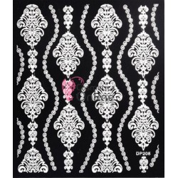 Stickere 3D pentru unghii Flower Carving Cod DP208